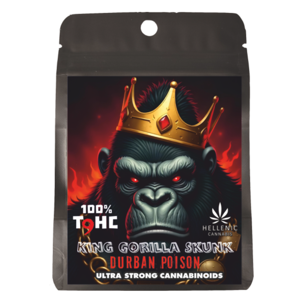 King Gorilla Skunk 100% T9HC Durban Poison 1gr