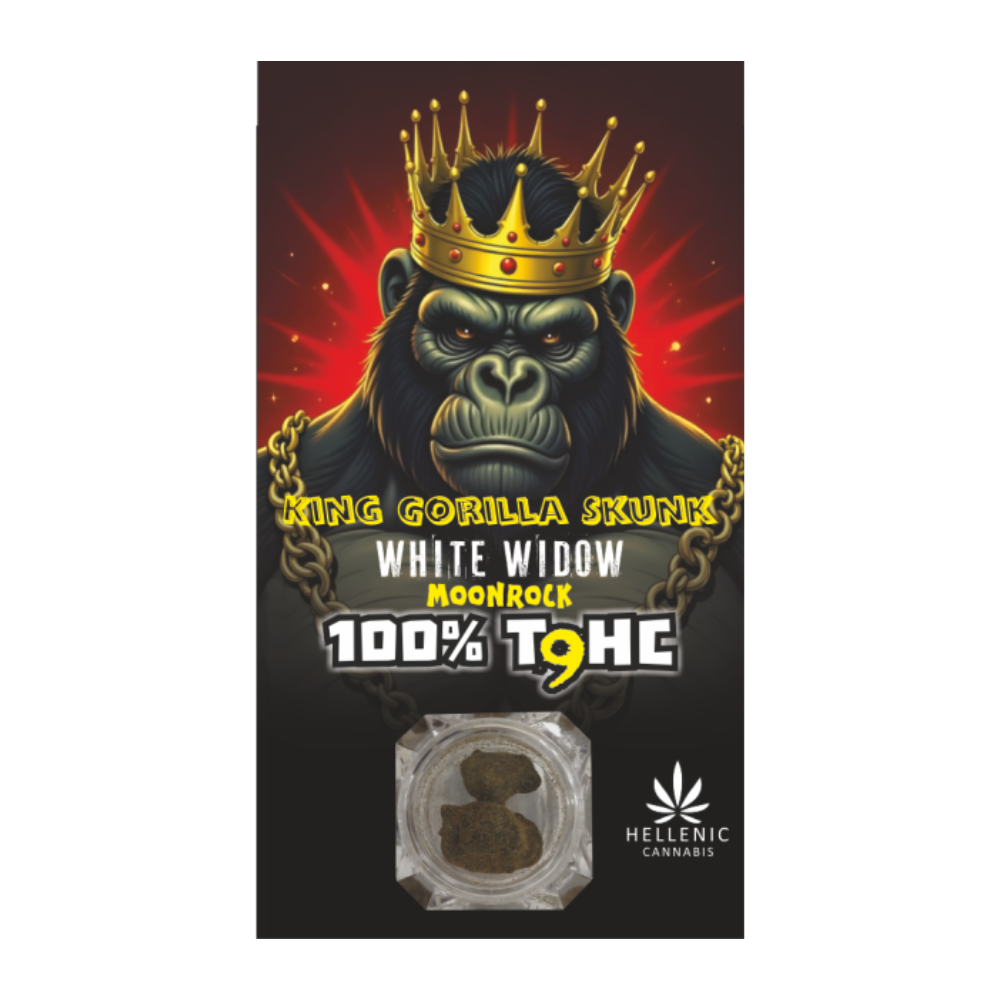 (Moonrock) King Gorilla Skunk 100% T9HC White Widow 1gr