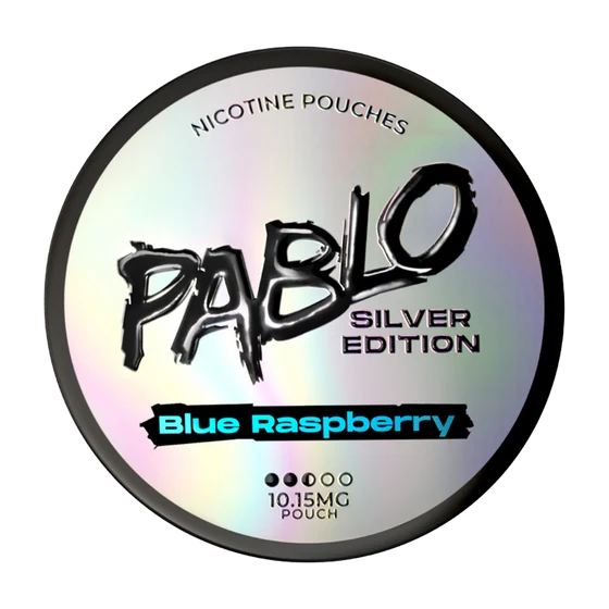 PABLO SILVER EDITION Blue Raspberry