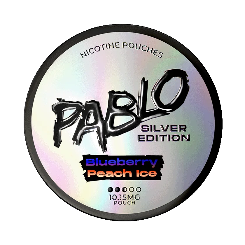 PABLO SILVER EDITION Blueberry peach ice